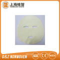 Le fournisseur chinois personnalise la feuille de masque 100% coton pour les soins personnels du visage